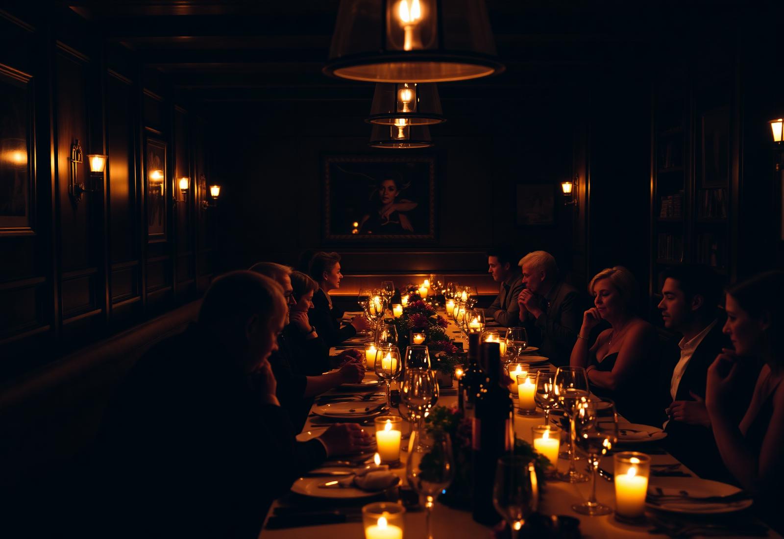 Twelve seats, one menu